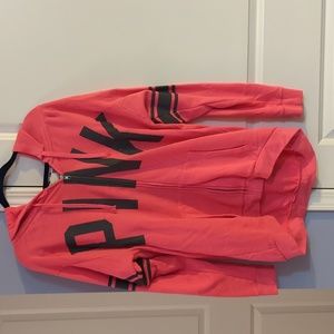 Victoria Secret PINK Hooded Oversized Tunic Sweatshirt